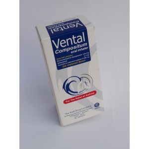 Vental copositum ( salbutamol + beclomethasone ) oral inhaler 